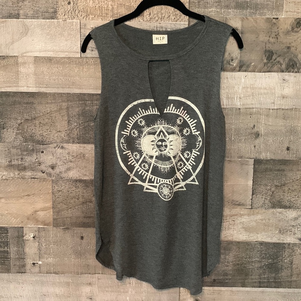 H.I.P. Sleeveless Tee Size S - Picture 9 of 11